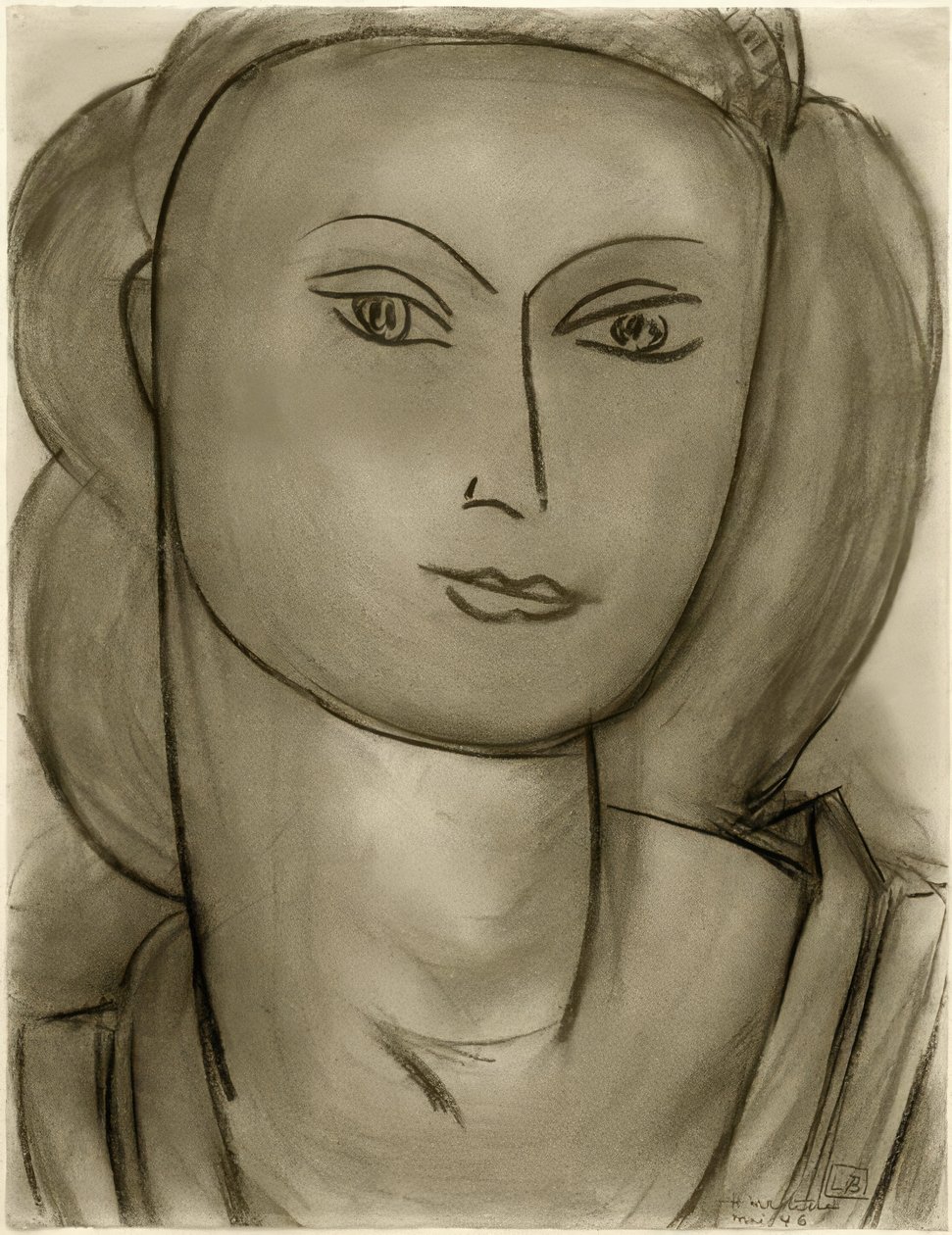 Pani L.B. (Lucienne Bernard) autorstwa Henri Matisse