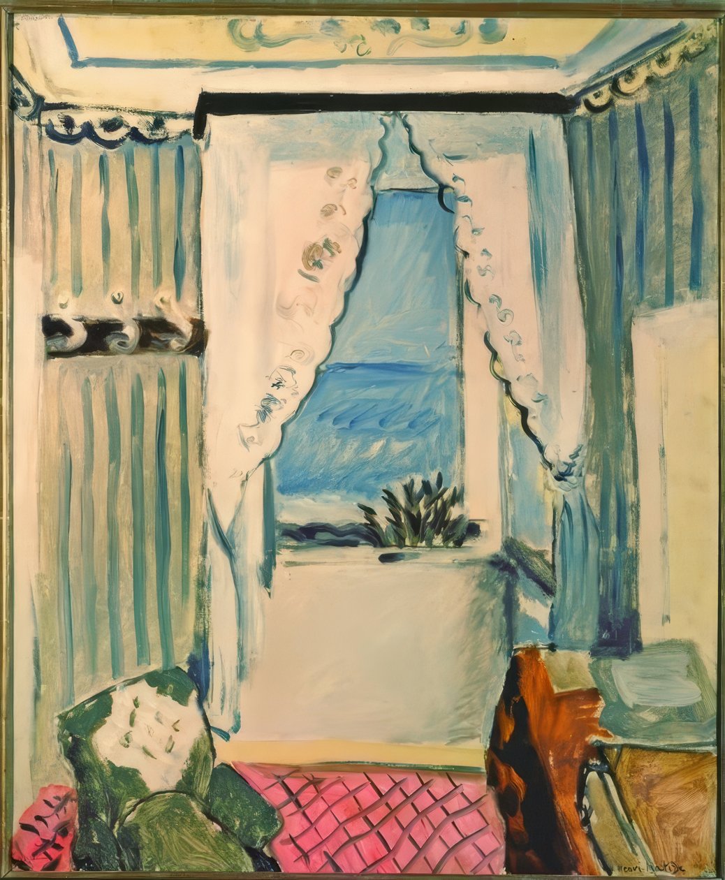 Ładne wnętrze autorstwa Henri Matisse