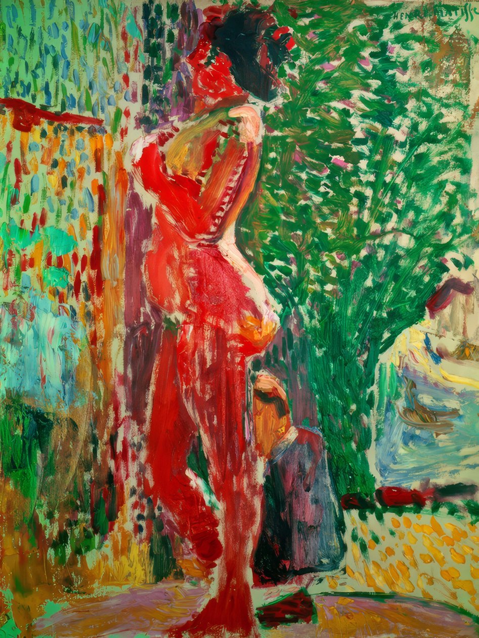 Akt w studio autorstwa Henri Matisse