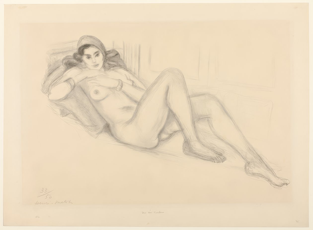 Nagość z turbanem autorstwa Henri Matisse