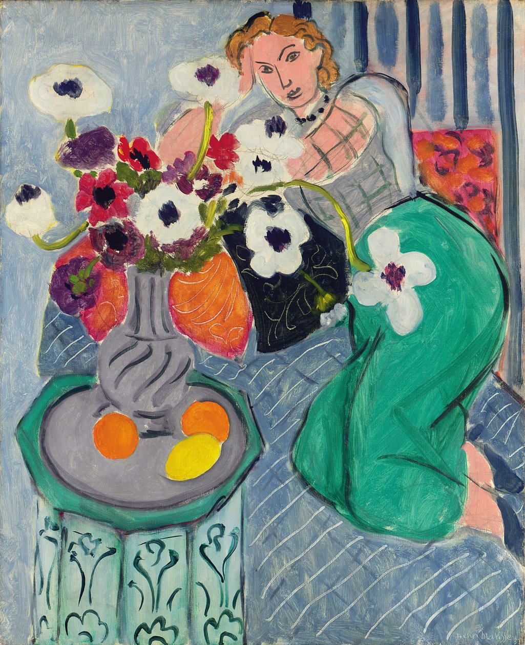 Odalisque, Blue Harmony autorstwa Henri Matisse