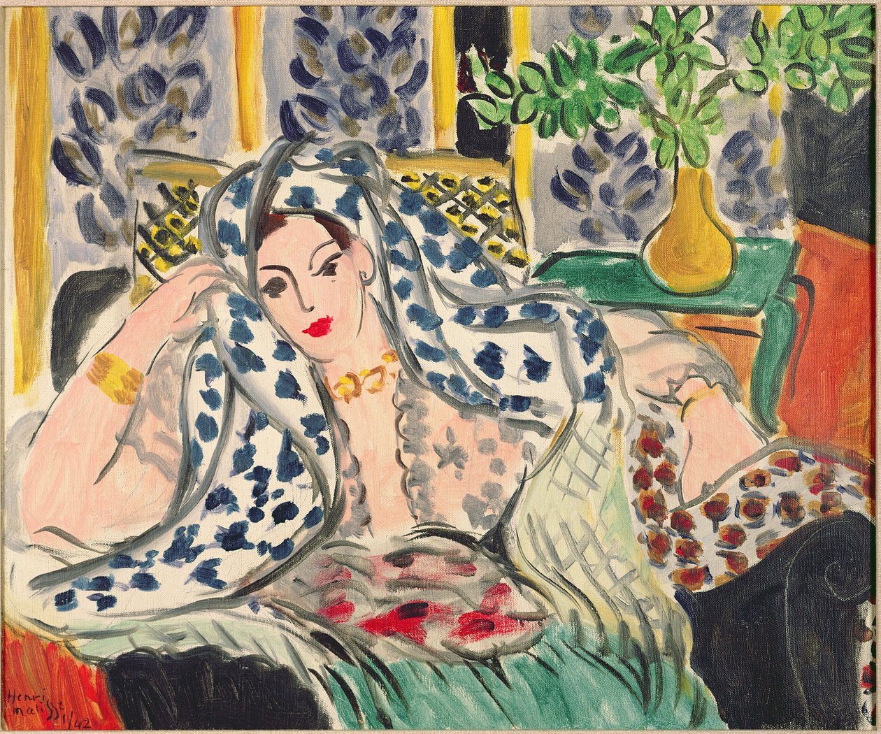 Odaliska w Fautenuil autorstwa Henri Matisse