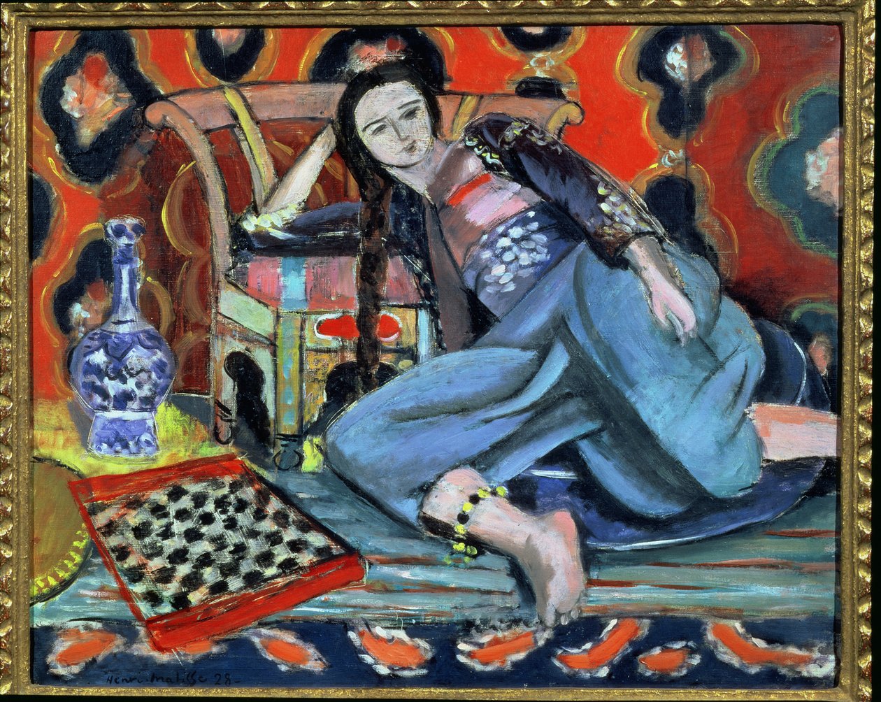Odaliska z tureckim krzesłem autorstwa Henri Matisse