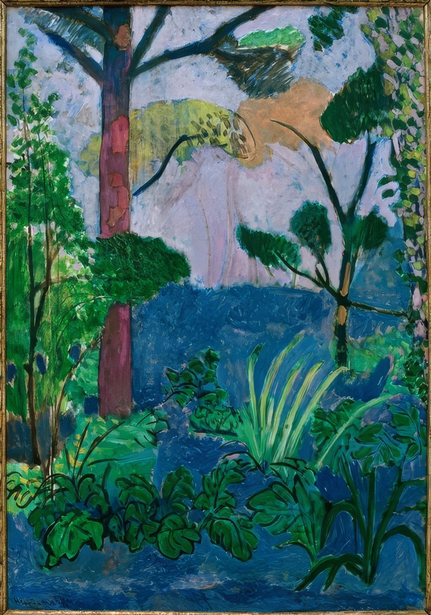 Marokański krajobraz (Acanthus) autorstwa Henri Matisse