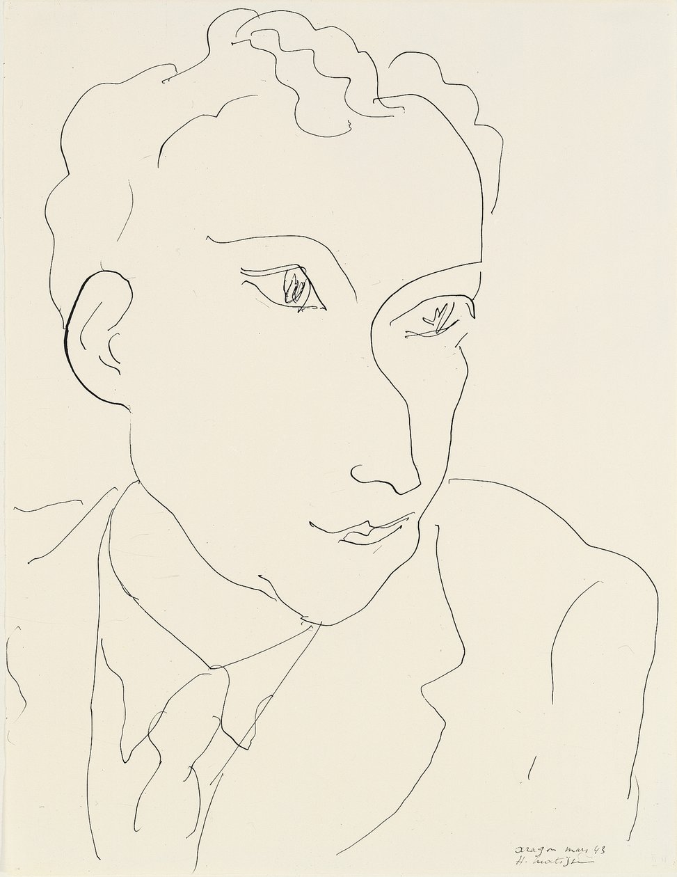 Portret Louisa Aragona autorstwa Henri Matisse