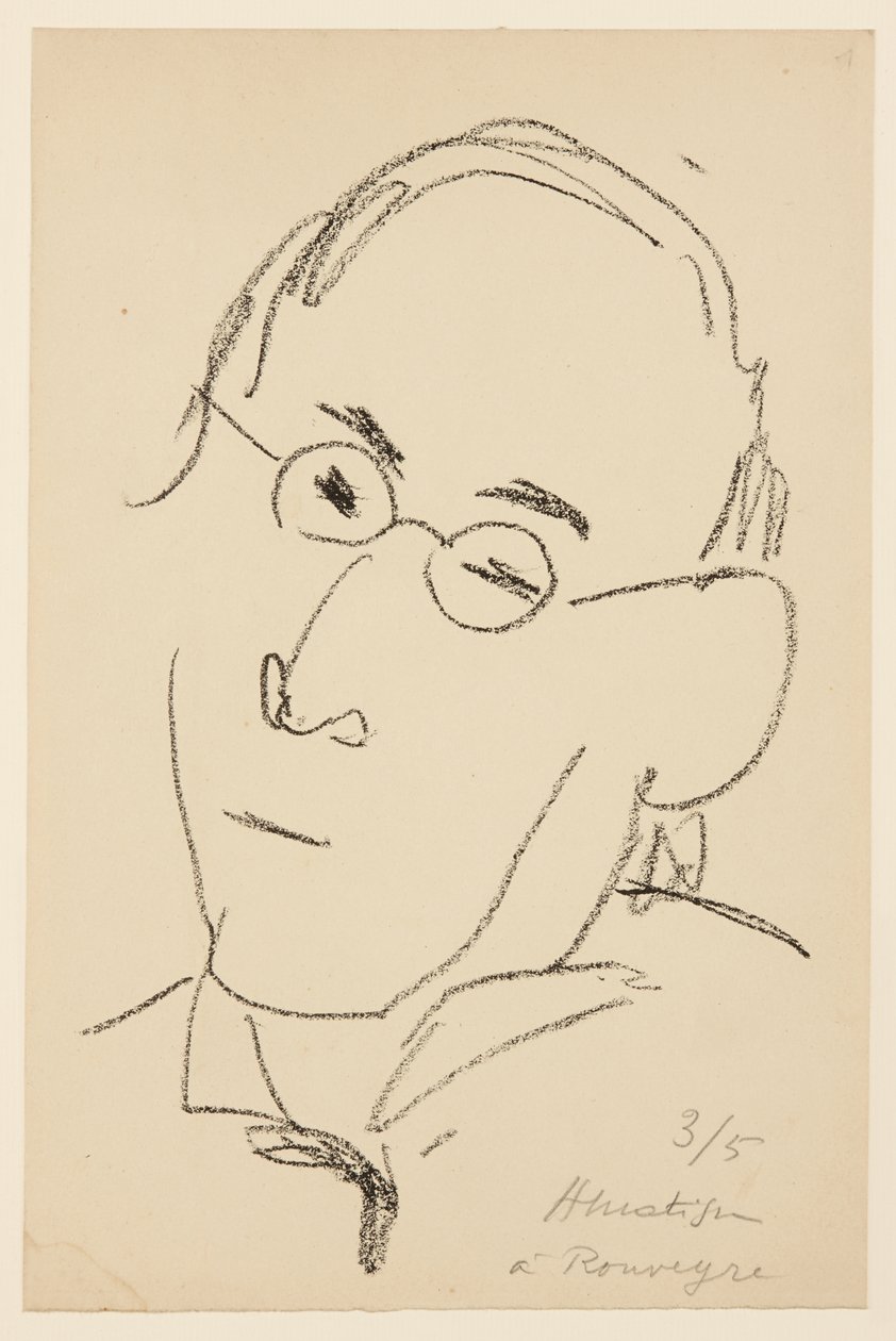 Portret Paula Léautauda autorstwa Henri Matisse