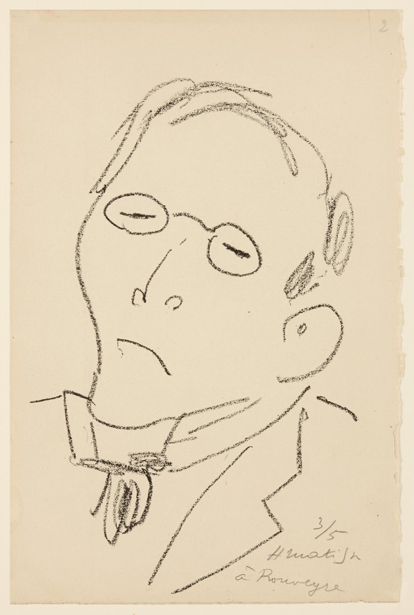 Portret Paula Léautauda autorstwa Henri Matisse