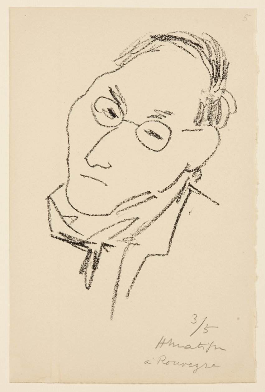 Portret Paula Léautauda autorstwa Henri Matisse