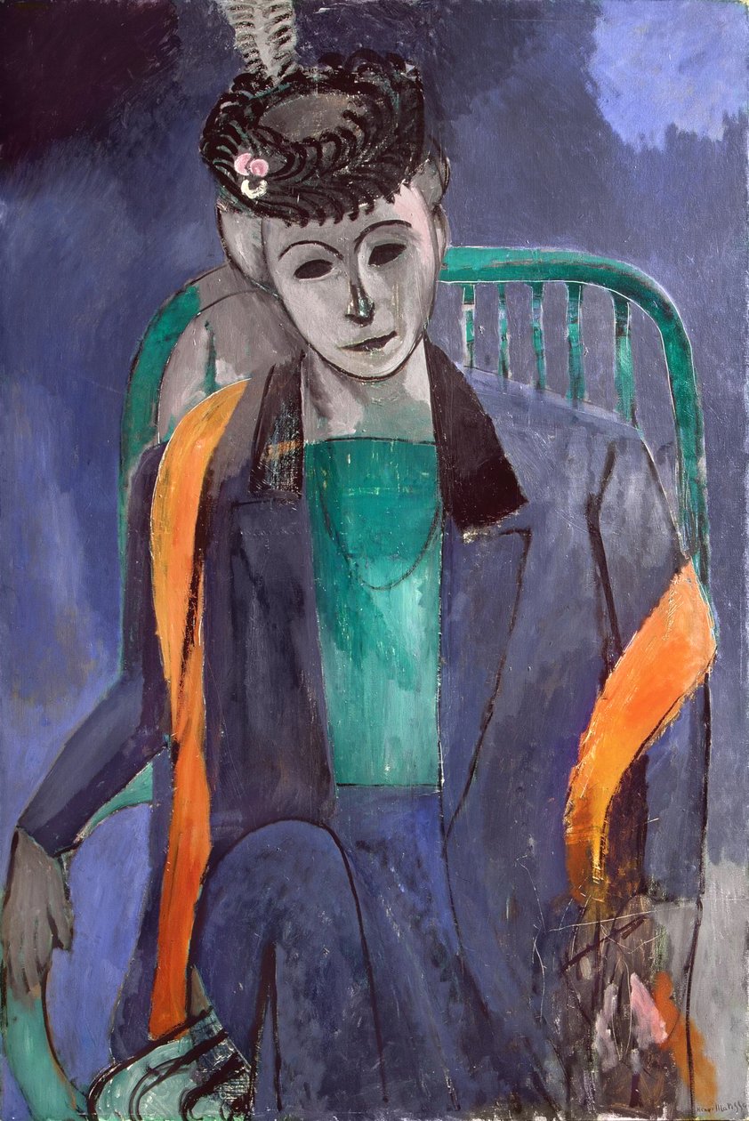 Portret żony artysty autorstwa Henri Matisse