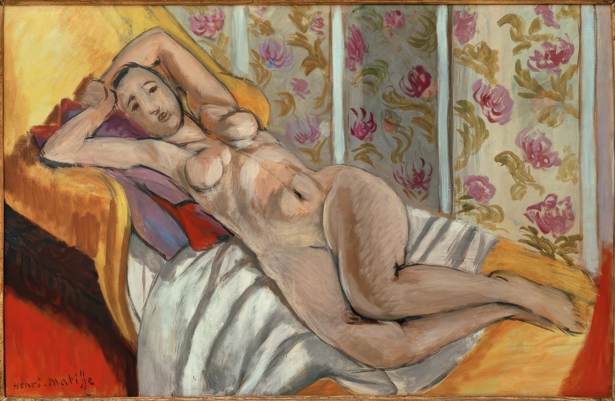 Nagość w pozycji leżącej autorstwa Henri Matisse