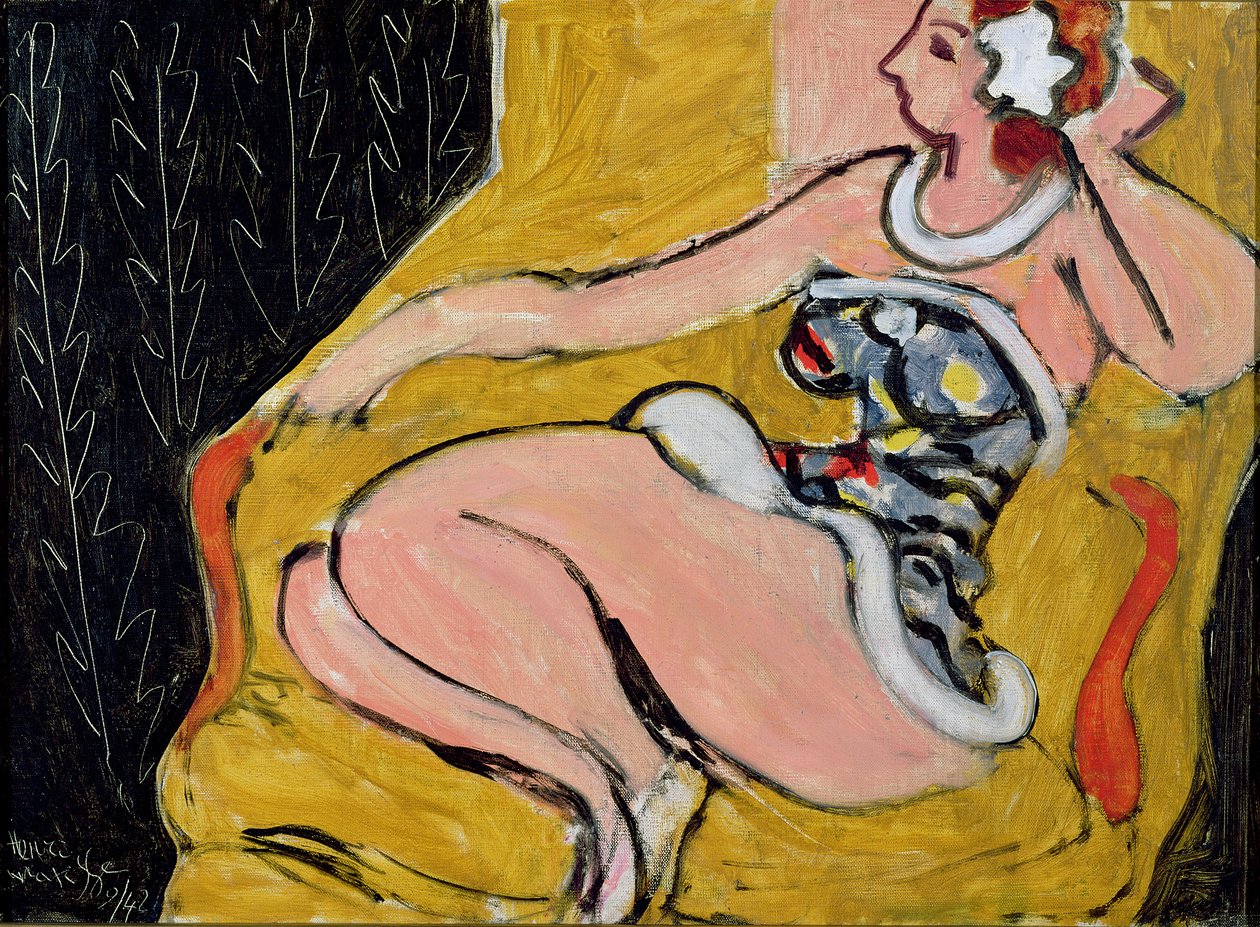 Tancerz na siedząco autorstwa Henri Matisse