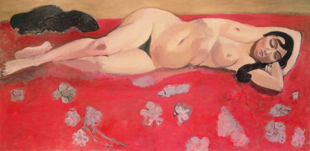 Śpiący nago autorstwa Henri Matisse