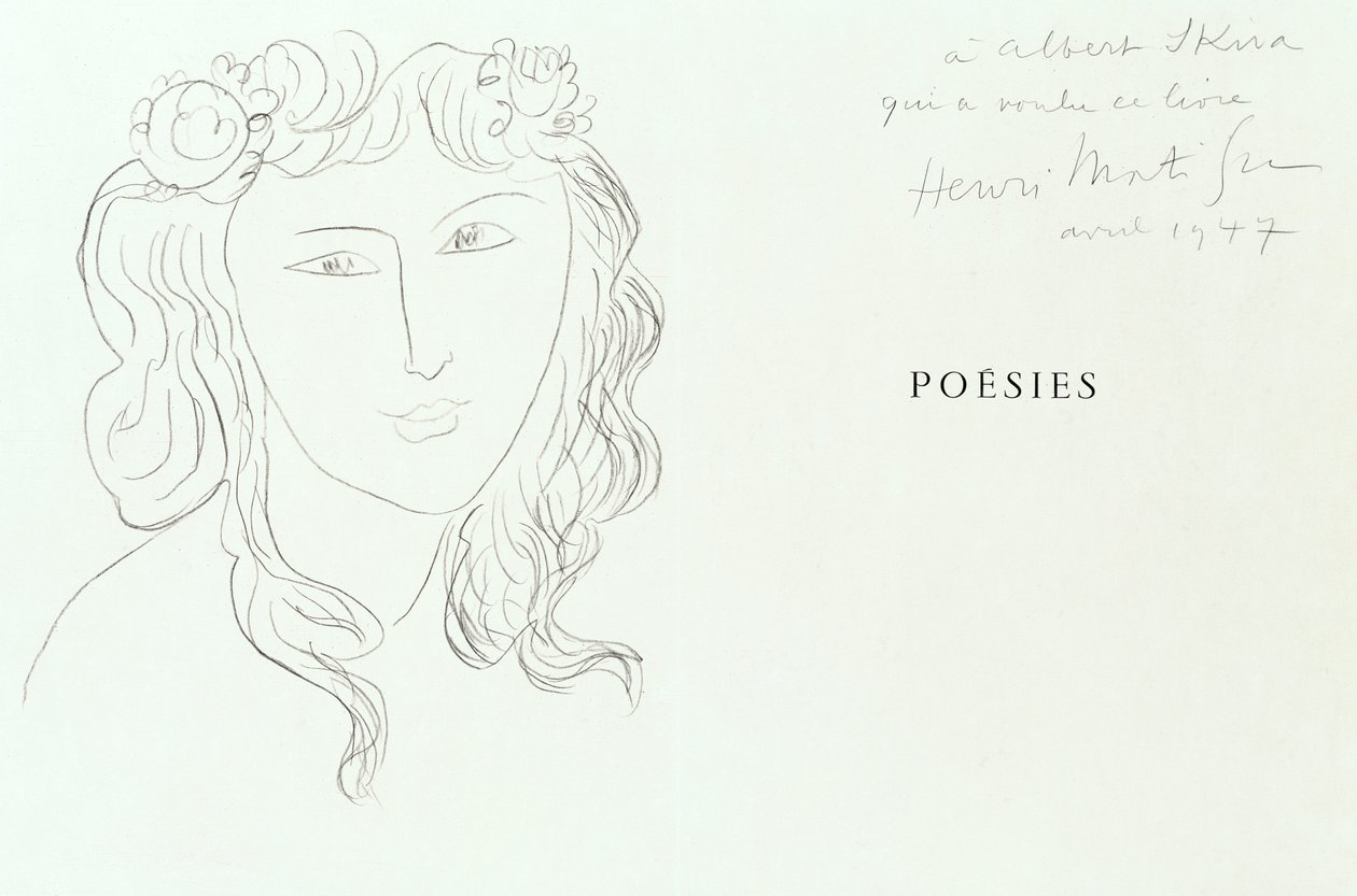 Stephane Mallarme, Poezja autorstwa Henri Matisse