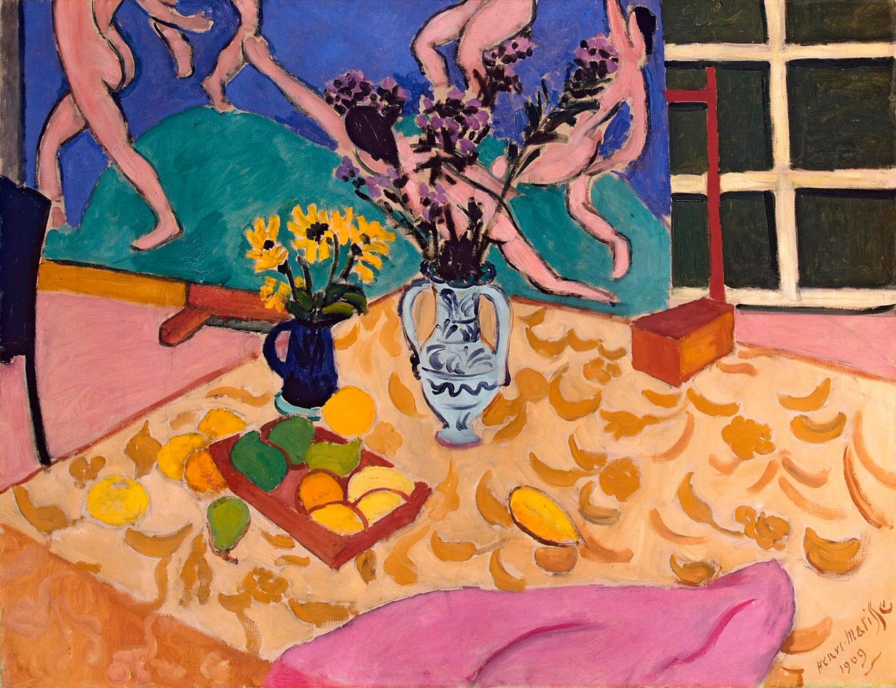 Martwa natura z "Tańcem autorstwa Henri Matisse