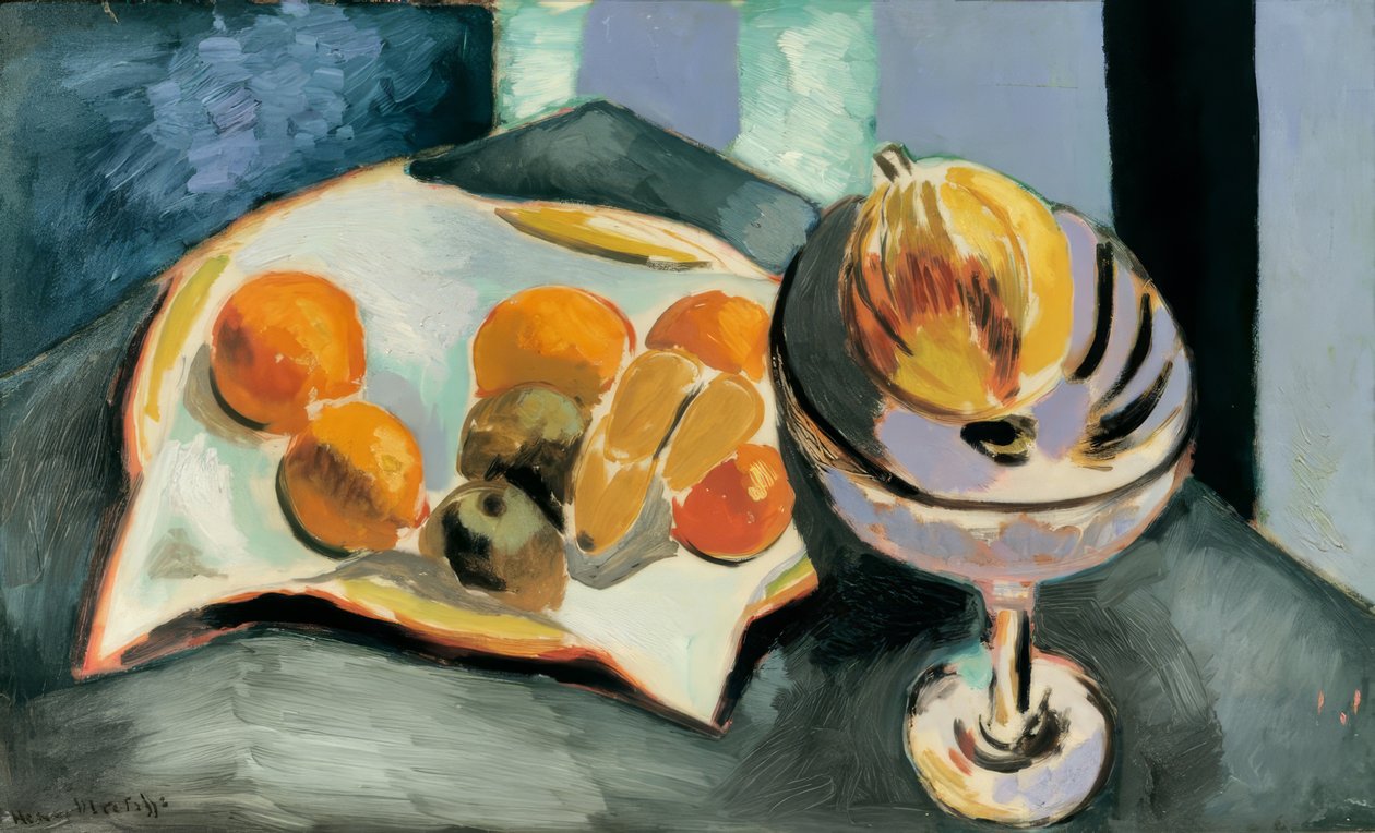 Martwa natura z owocami autorstwa Henri Matisse