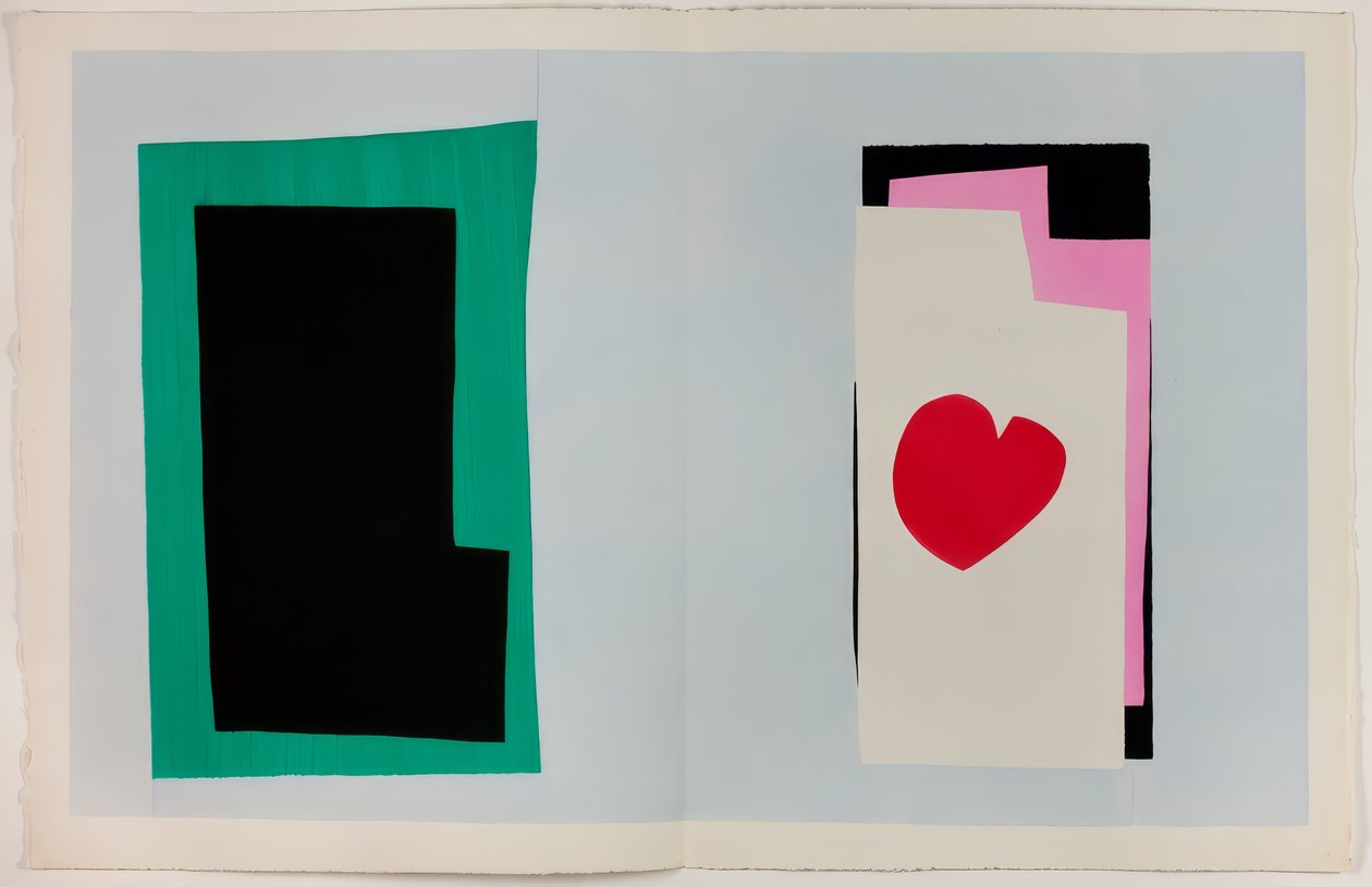 The Heart, od Jazz autorstwa Henri Matisse