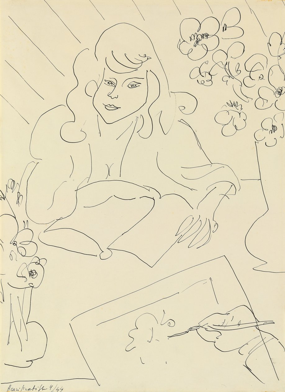Model autorstwa Henri Matisse