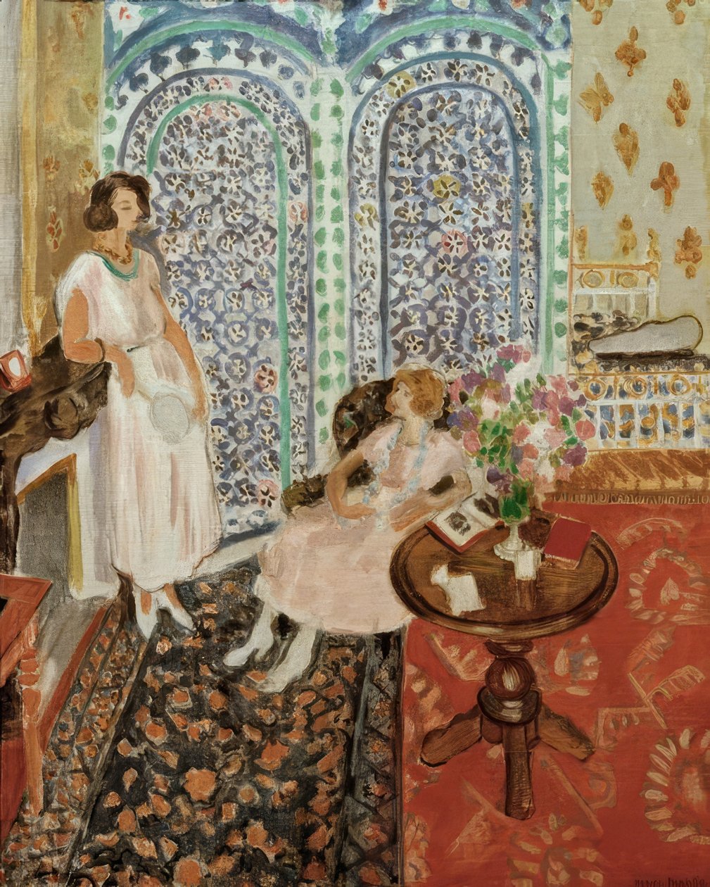 Ekran mauretański autorstwa Henri Matisse
