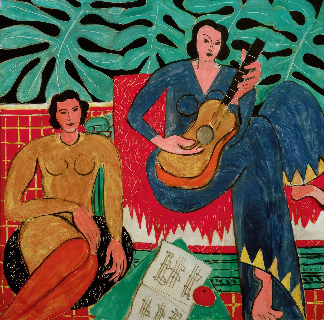 Muzyka autorstwa Henri Matisse