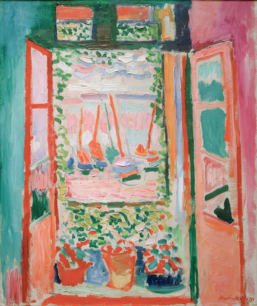 Otwarte okno autorstwa Henri Matisse