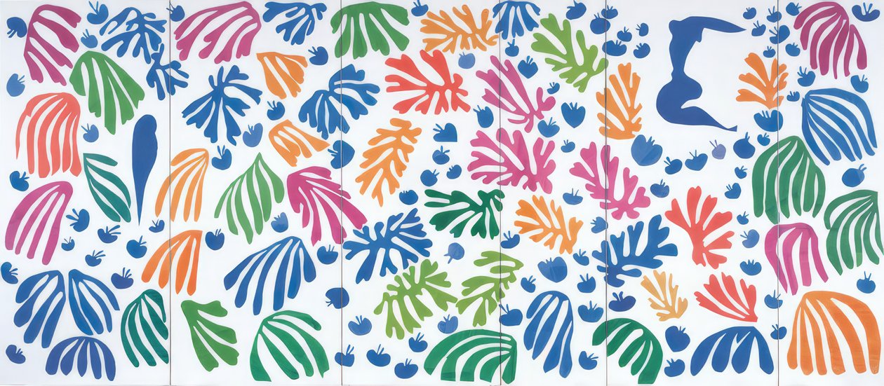 Papuga i syrena autorstwa Henri Matisse
