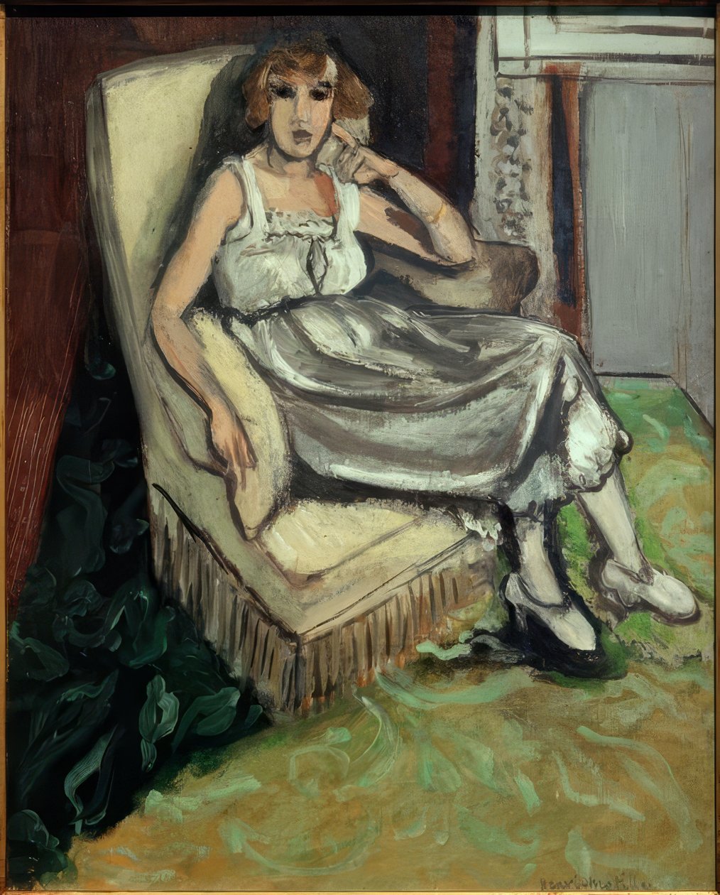 Kobieta w fotelu autorstwa Henri Matisse