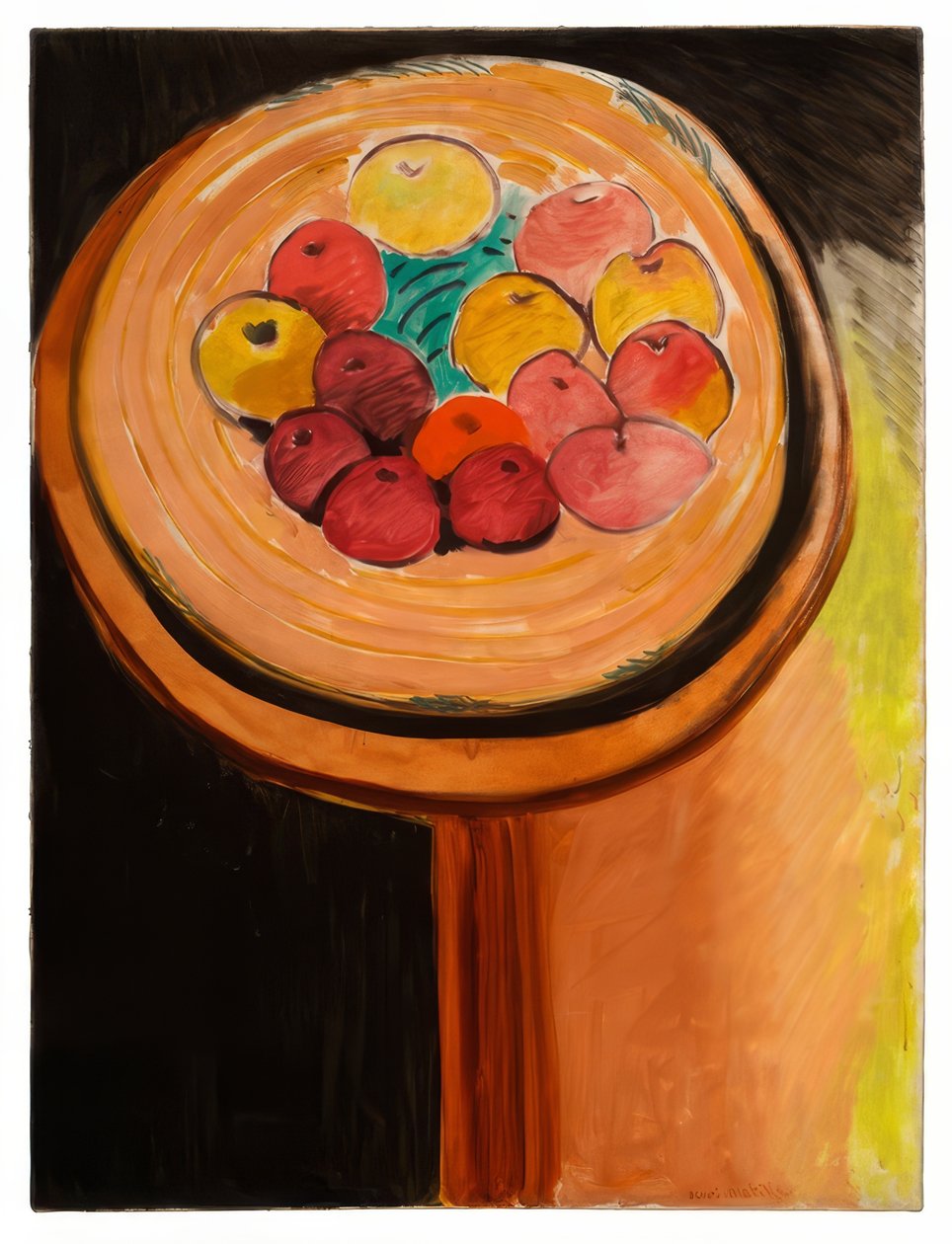 Jabłka autorstwa Henri Matisse