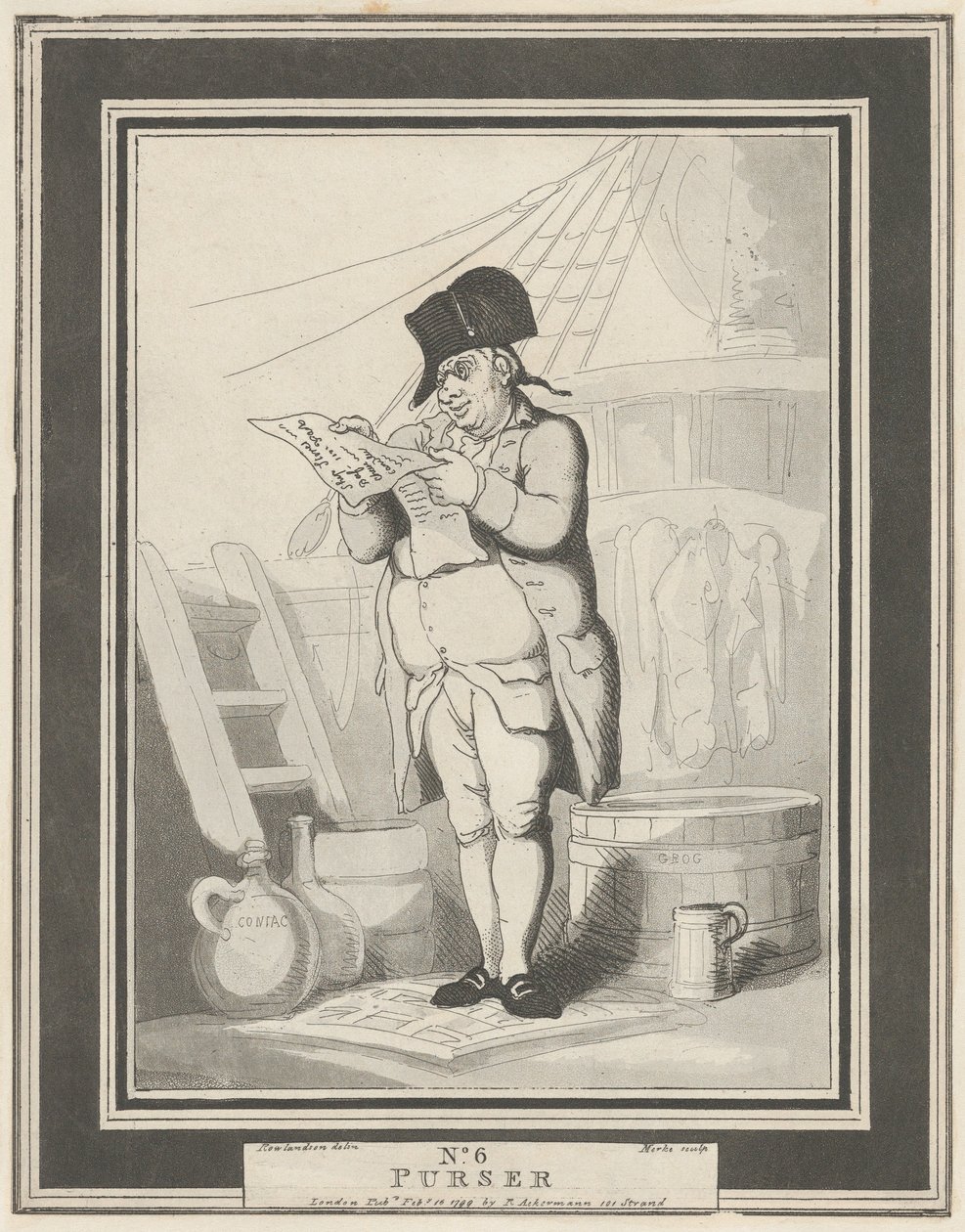 Nr 6: Purser, 15 lutego 1799. autorstwa Henri Merke