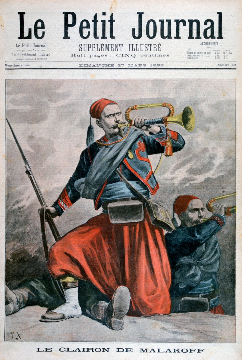 Trąbki Malakoffa, 1898 r. autorstwa Henri Meyer
