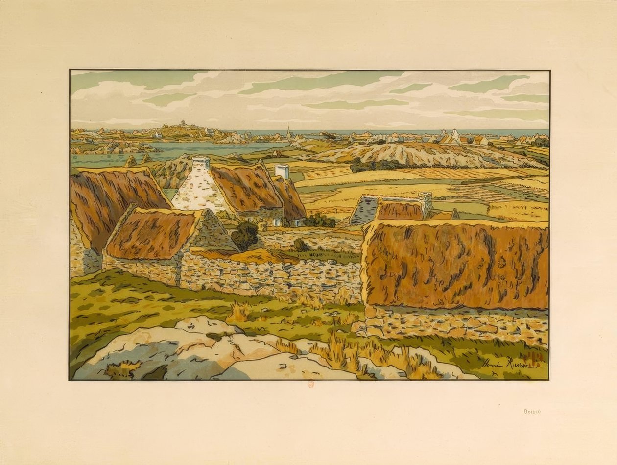 Wyspa Brehat autorstwa Henri Rivière