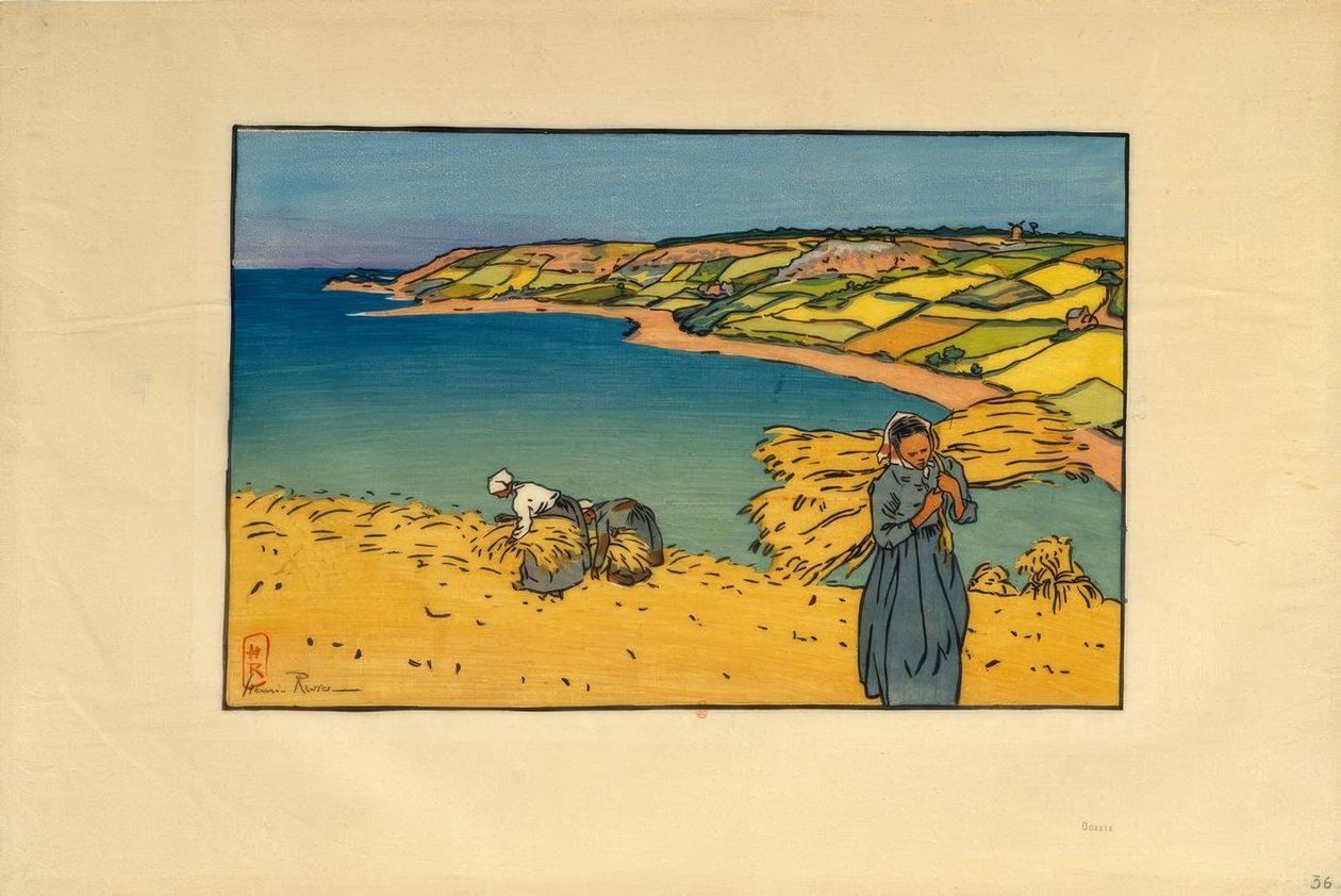 Zatoka Launay (Loguivy) autorstwa Henri Rivière