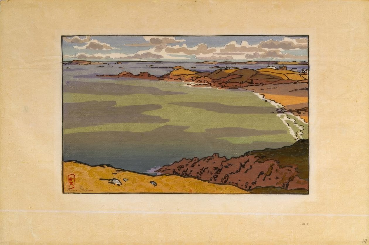 Pointe du Decollé autorstwa Henri Rivière