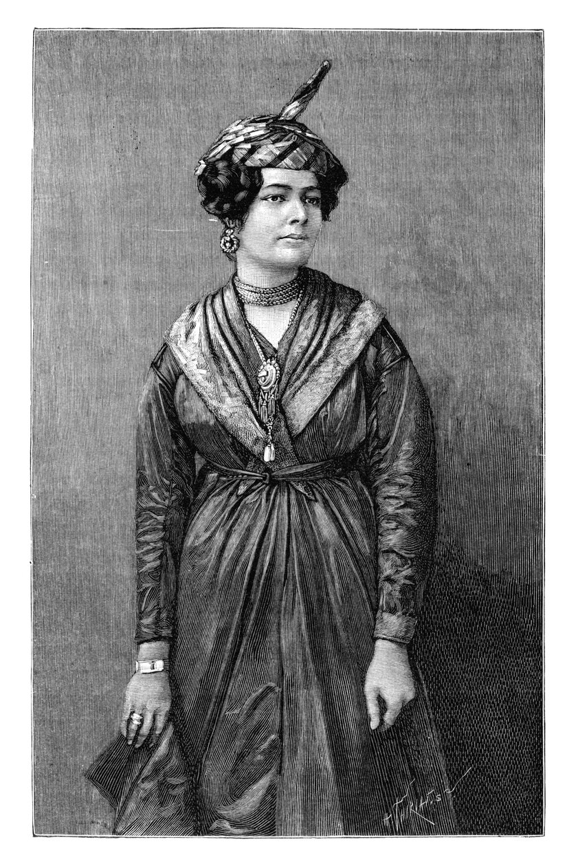 Kreolka z Martyniki, ok. 1890 r. autorstwa Henri Thiriat