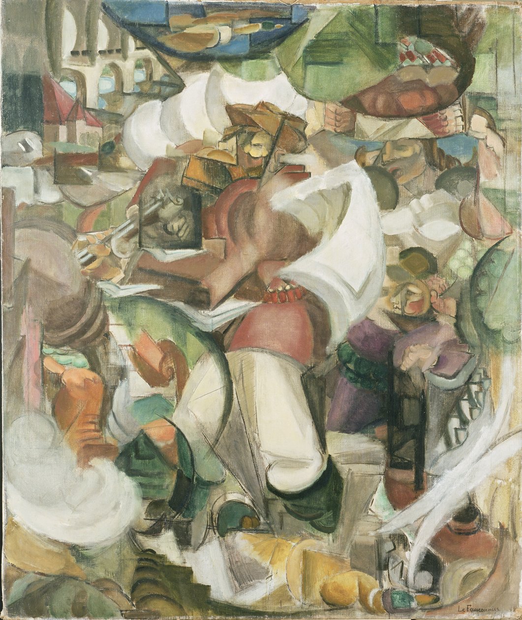 Myśliwy autorstwa Henri Victor Gabriel Le Fauconnier