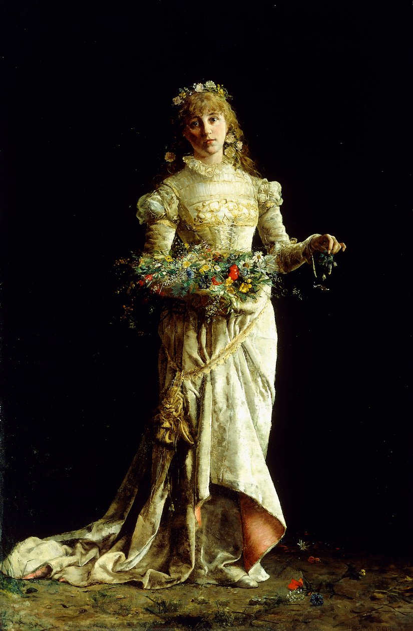 Ofelia autorstwa Henri de Gouvion Saint Cyr