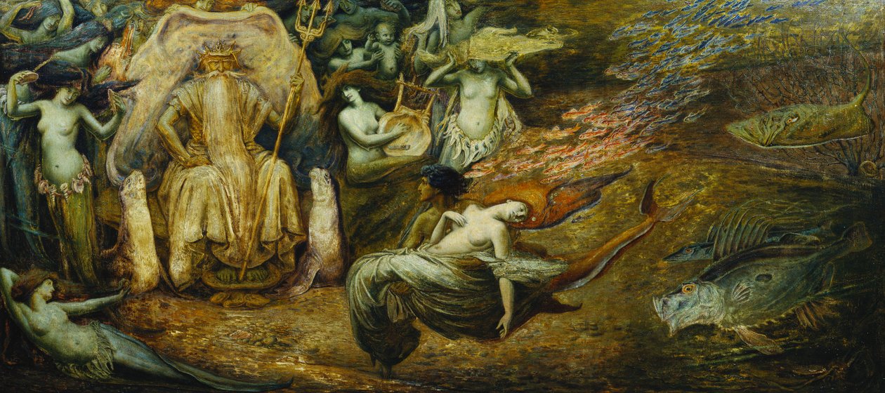 Neptun autorstwa Henri de Groux