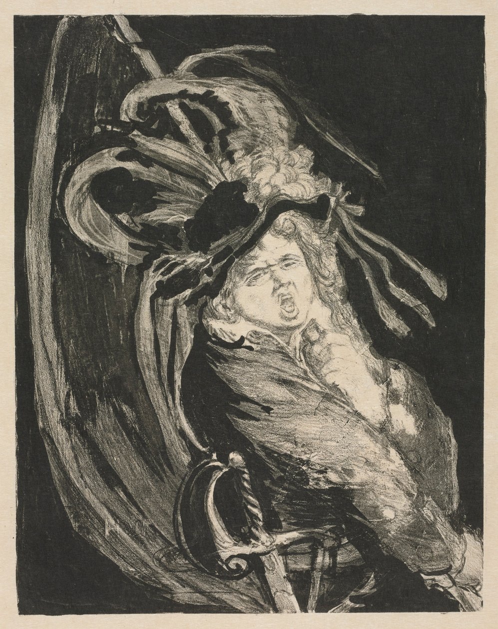 Chorąży, 1893. autorstwa Henri de Groux
