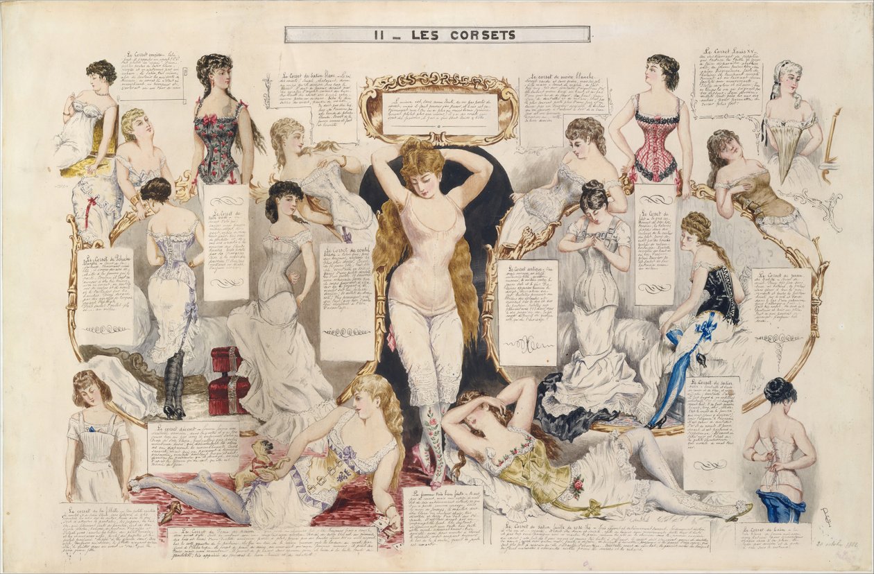 Studia nad kobietami, 1882-90. autorstwa Henri de Montaut
