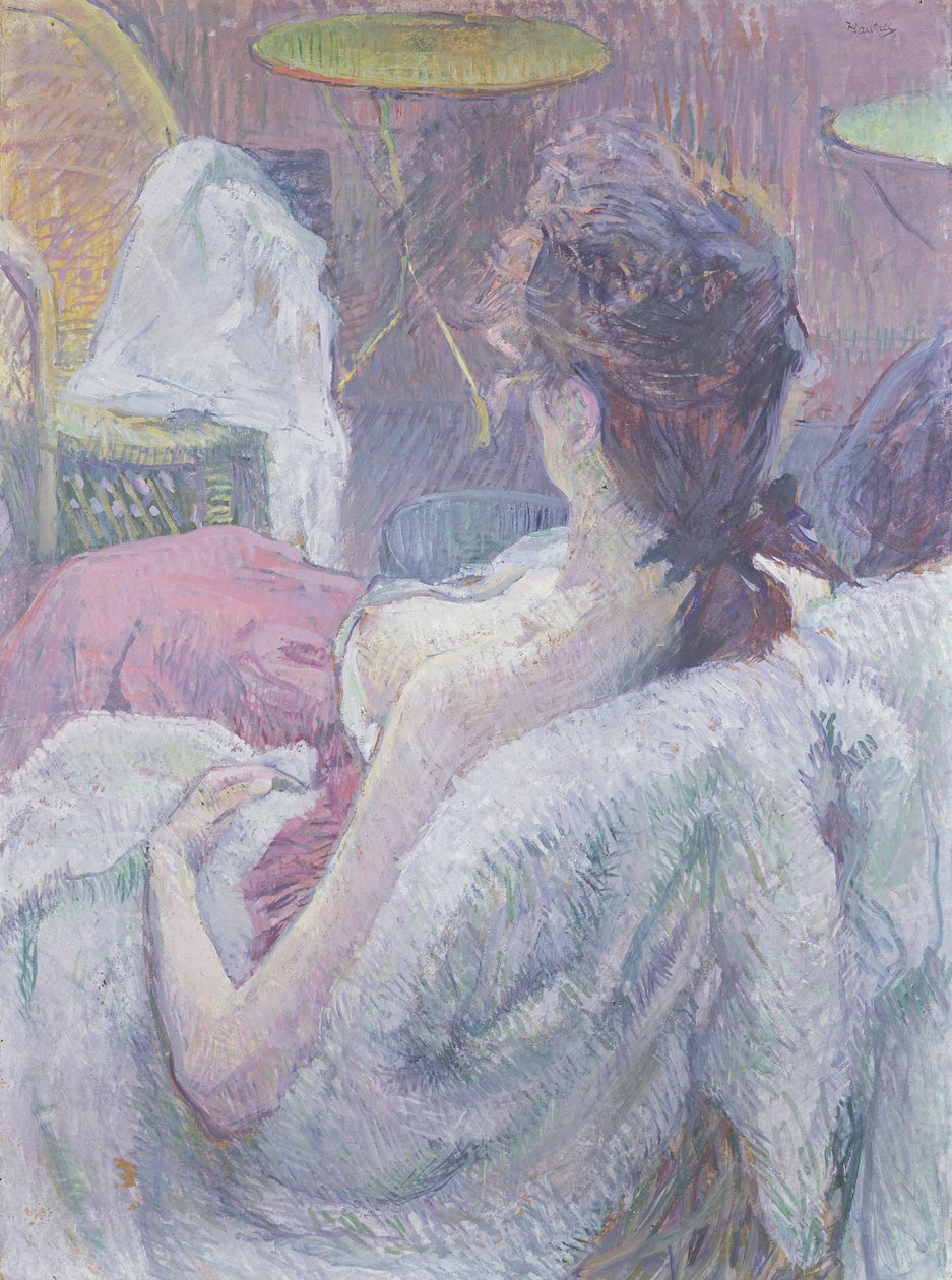 Odpoczynek modelki autorstwa Henri de Toulouse Lautrec