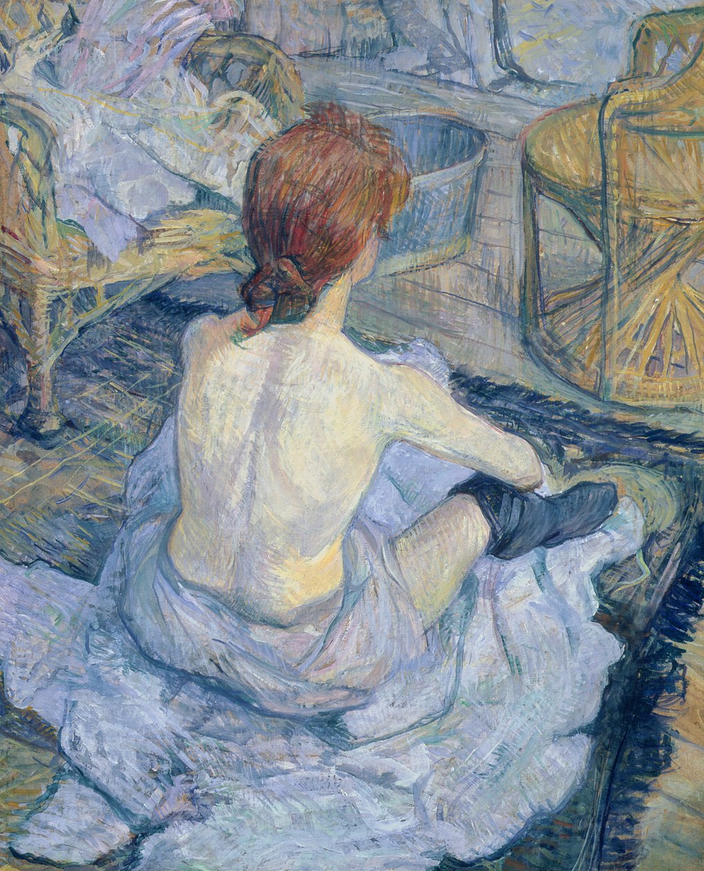 Kobieta w toalecie autorstwa Henri de Toulouse Lautrec