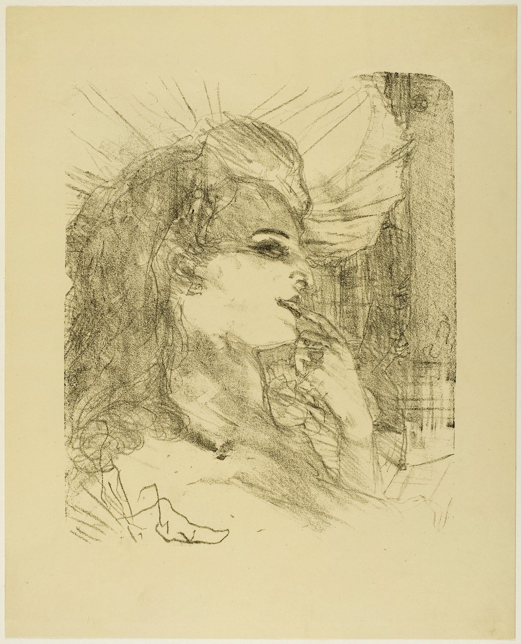 Anna Held, z Treize Litographies autorstwa Henri de Toulouse Lautrec