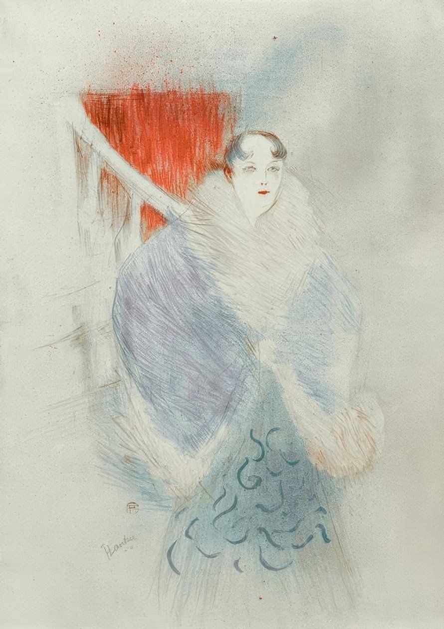 Elsa, Wiedeńczyk autorstwa Henri de Toulouse Lautrec
