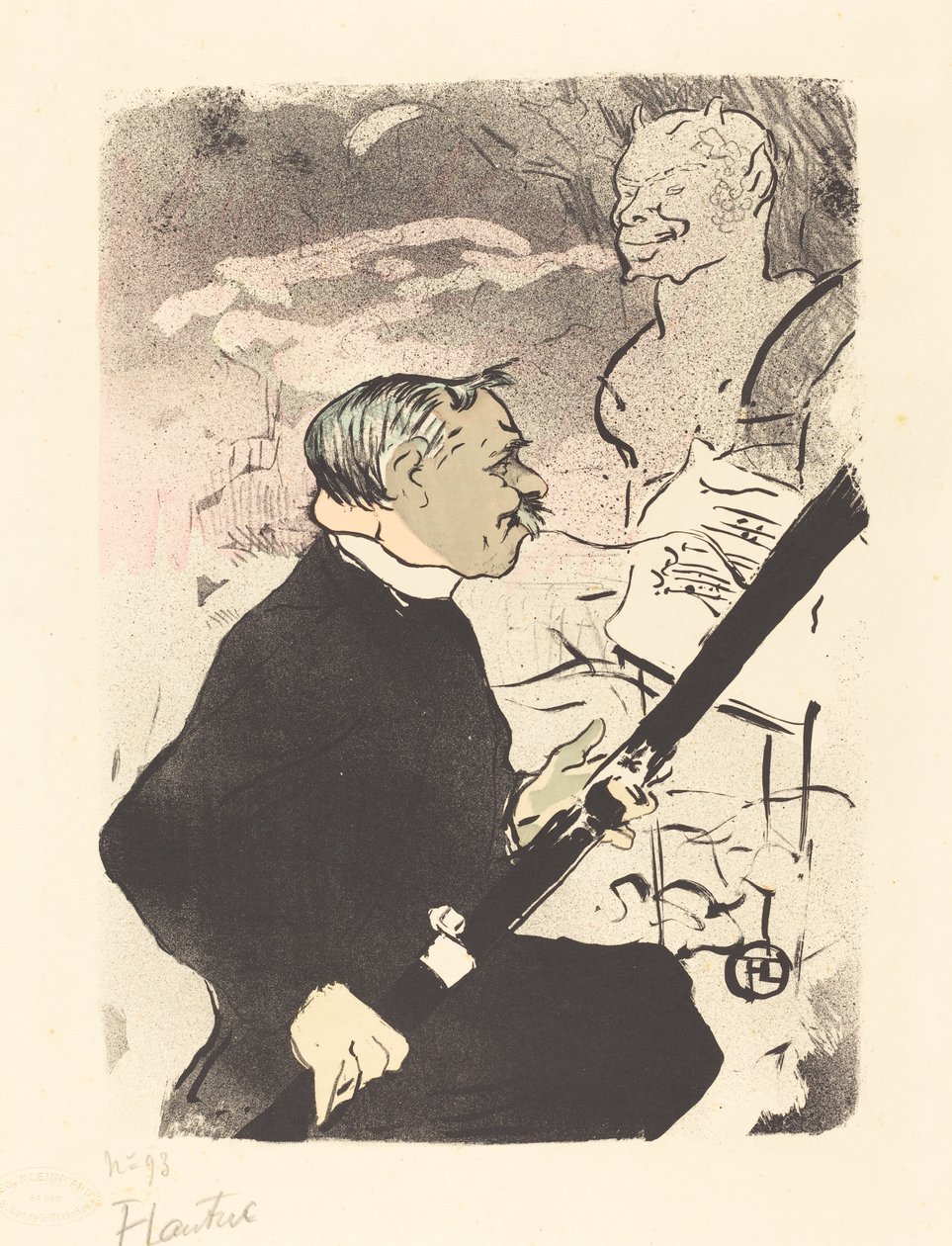 Dla Ciebie (Pour toi!...) autorstwa Henri de Toulouse Lautrec