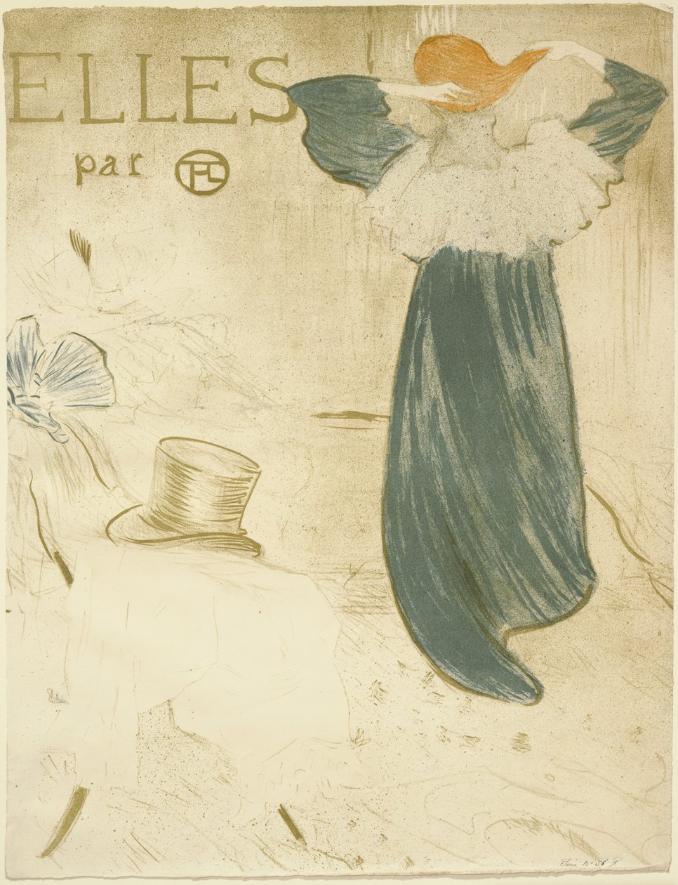 Fronton autorstwa Henri de Toulouse Lautrec
