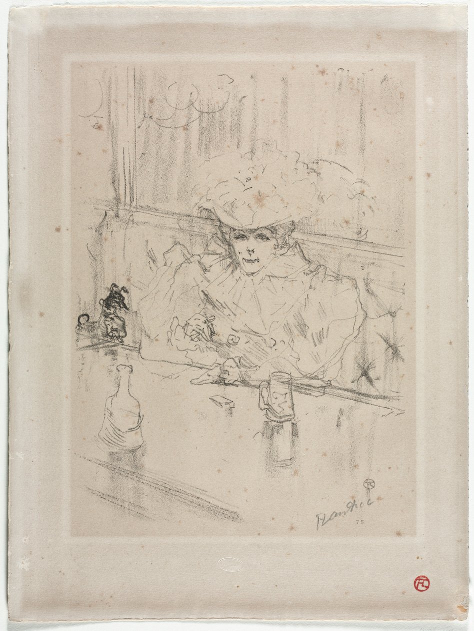 Hannetona. autorstwa Henri de Toulouse Lautrec