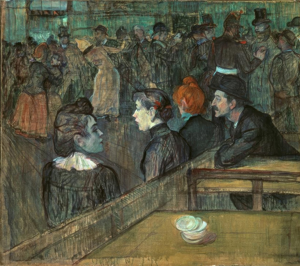 Moulin de la Galette autorstwa Henri de Toulouse Lautrec