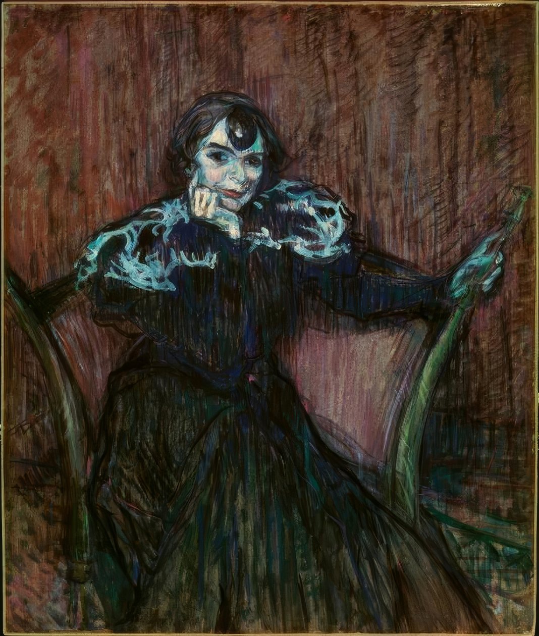 Madame Berthe Bady autorstwa Henri de Toulouse Lautrec