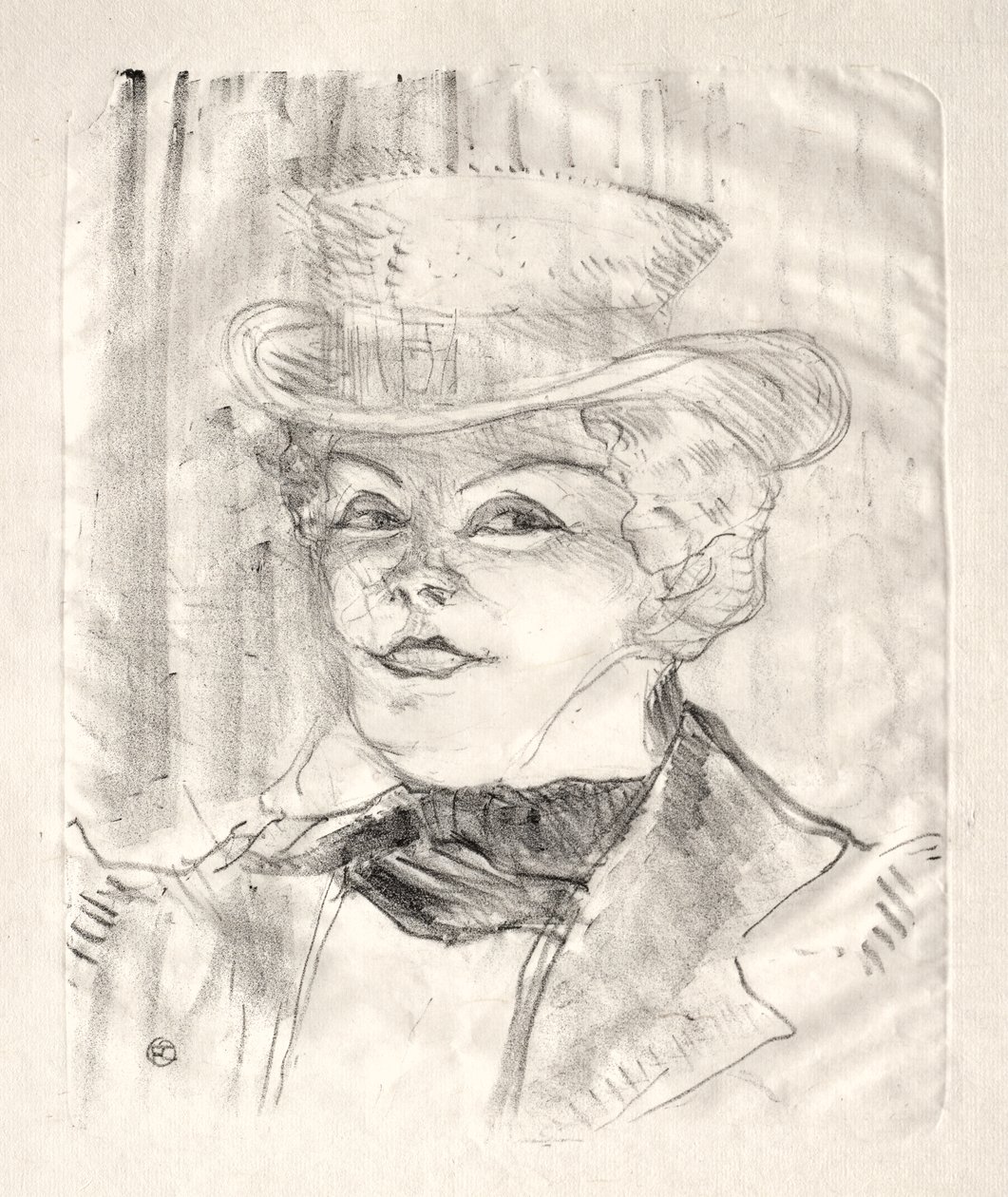 Madame Rejane autorstwa Henri de Toulouse Lautrec