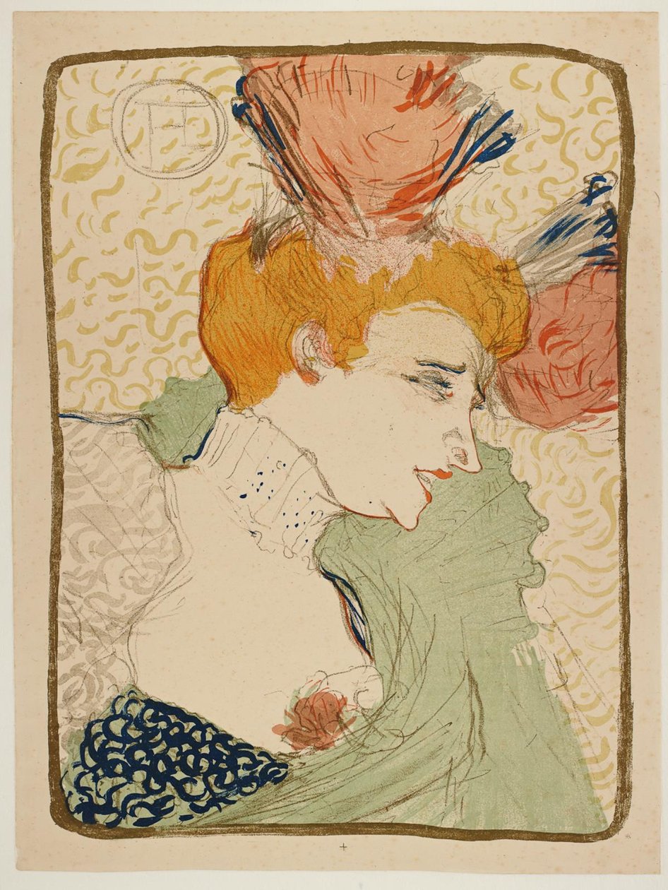 Panna Marcelle Pożyczkodawca, Biust autorstwa Henri de Toulouse Lautrec