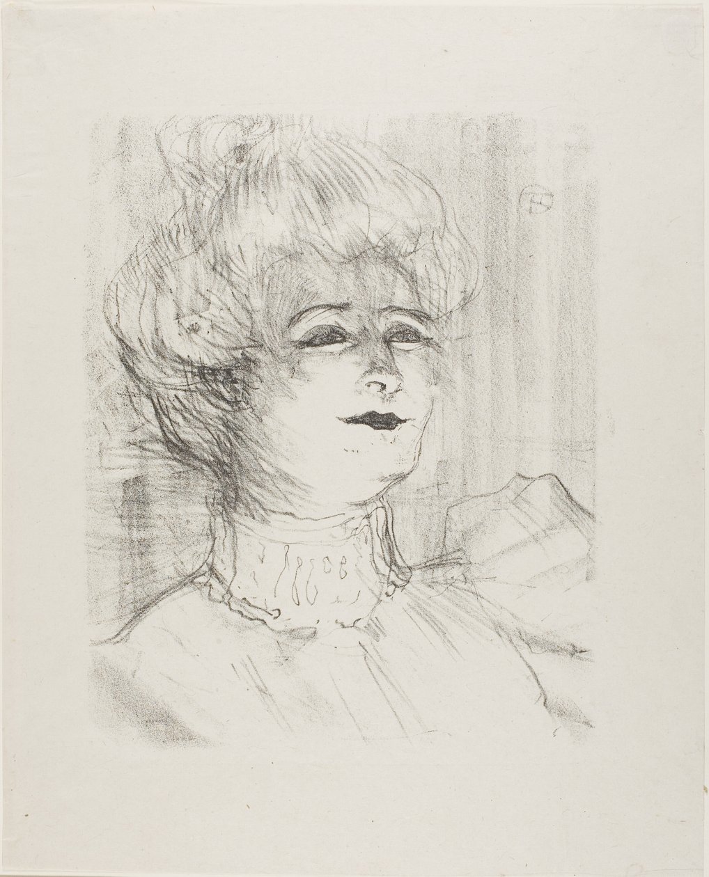Marie-Louise Marsy, z Treize Lithographies autorstwa Henri de Toulouse Lautrec